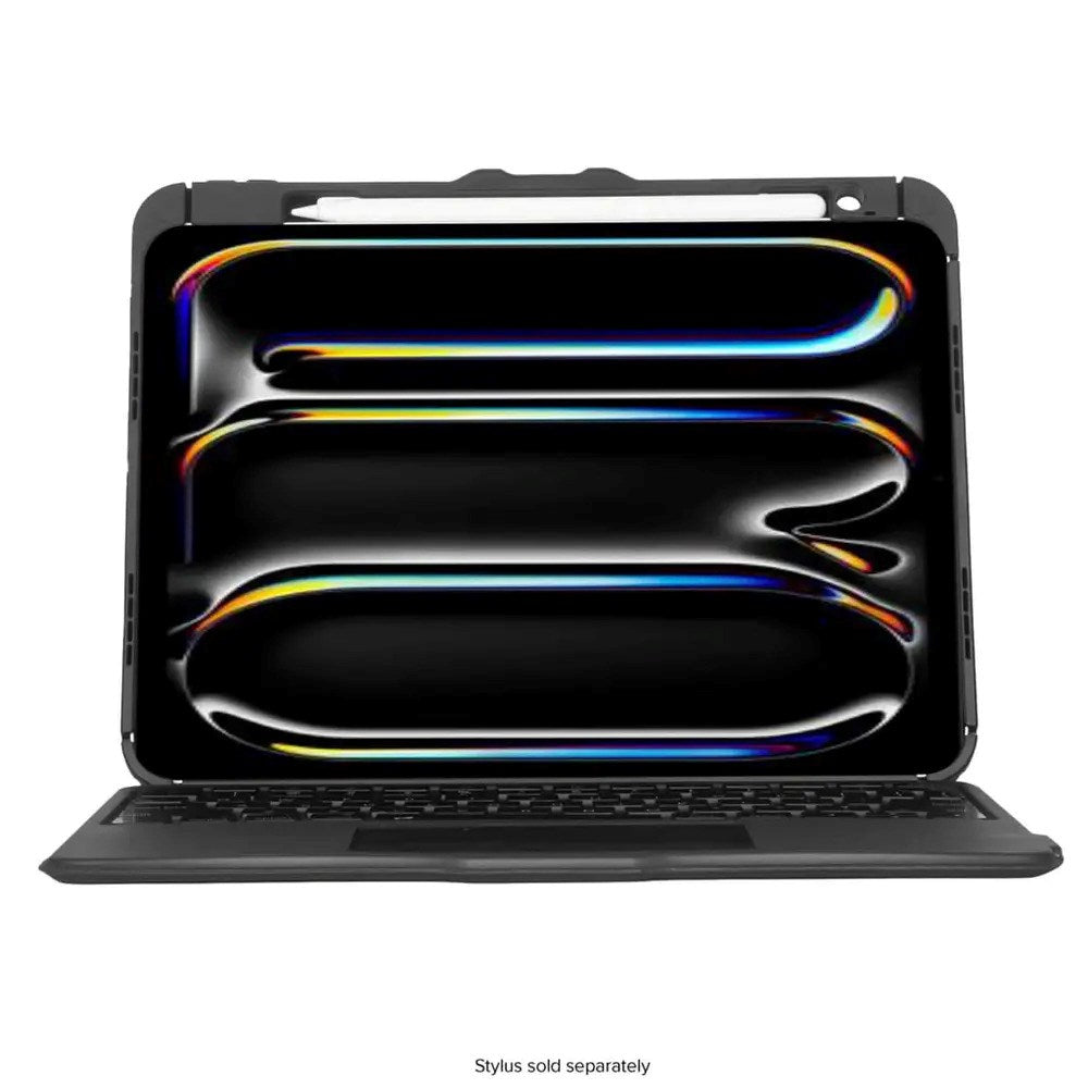 Targus VersaVu iPad Pro 11" (2025 / 2024) Flip Cover med Nordisk Keyboard Layout - Sort