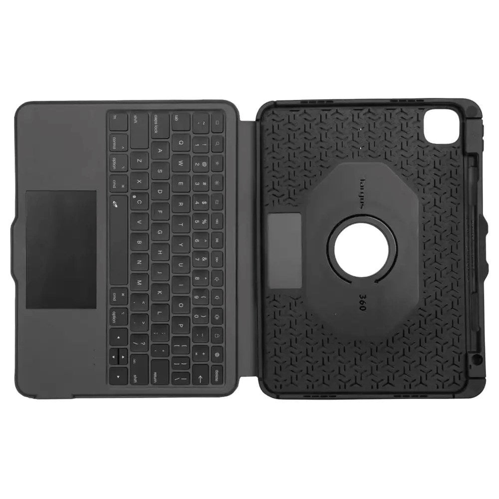 Targus VersaVu iPad Pro 11" (2025 / 2024) Flip Cover med Nordisk Keyboard Layout - Sort