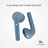 Jaz Silk True Wireless Bluetooth In-Ear Høretelefoner - Blå