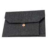 4smarts MacBook 13" Sleeve Uldfilt (34 x 23,5 x 3 cm) - Sort