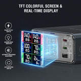 4smarts Lucid GaN DIY 360W Bordoplader - 5x USB-C & 1x USB-A - Grå