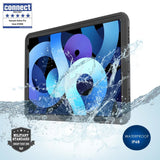 iPad 10.9" (2022) 4smarts Active Pro Rugged Case Stark - Vandtæt Cover - Sort