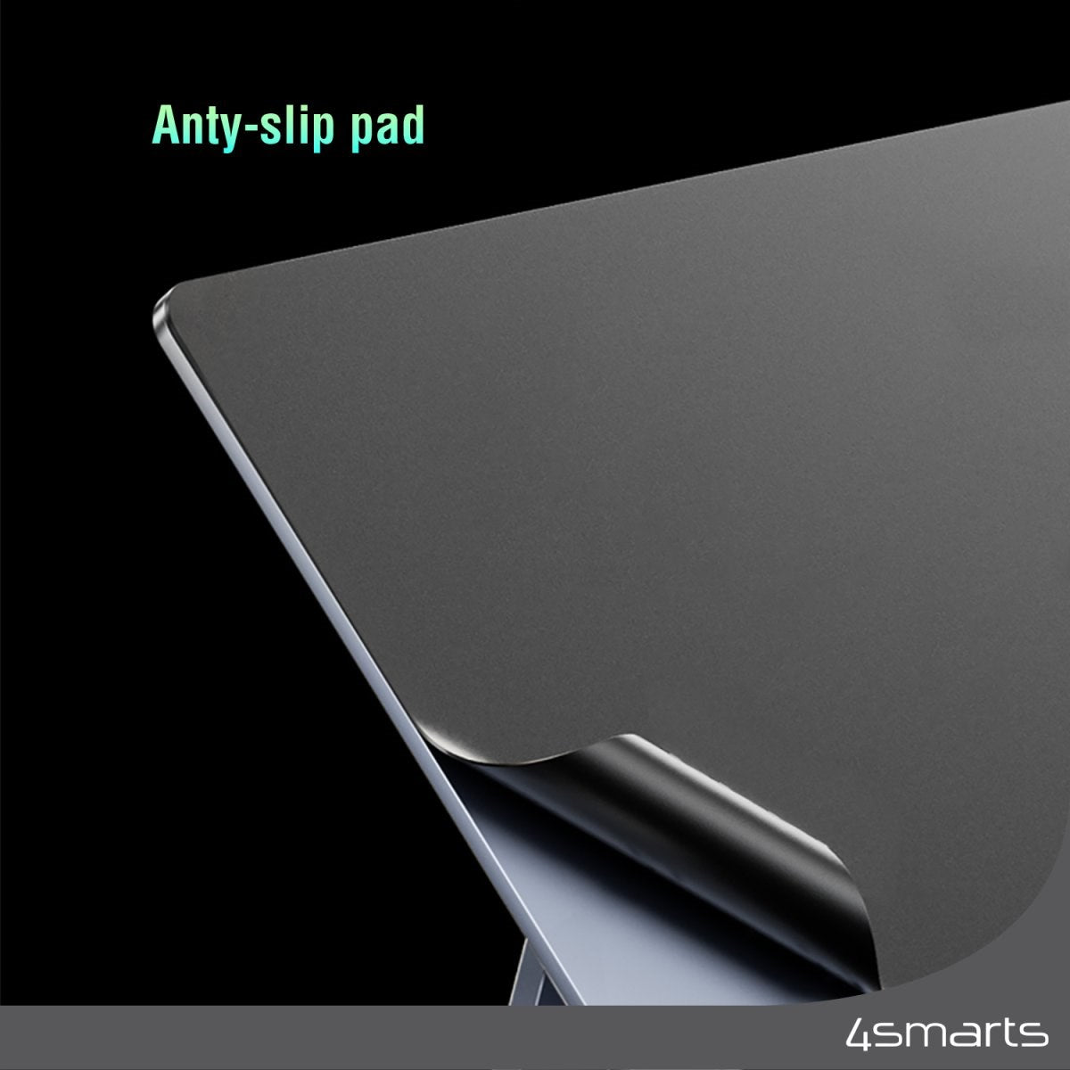 4smarts Aluminium Magnetisk Stander Til iPad Pro 12.9" - Space Grey