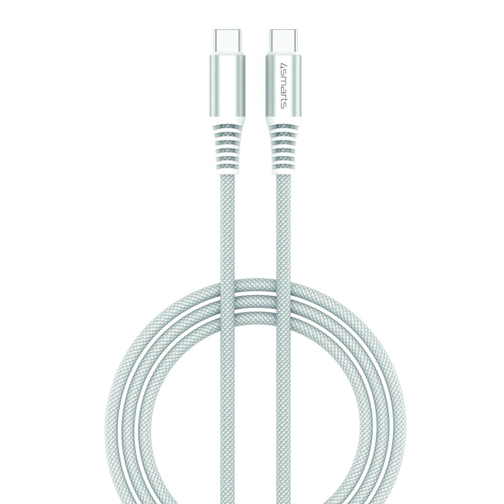 4smarts RapidCord 100W USB-C til USB-C Kabel 300 cm. - Hvid