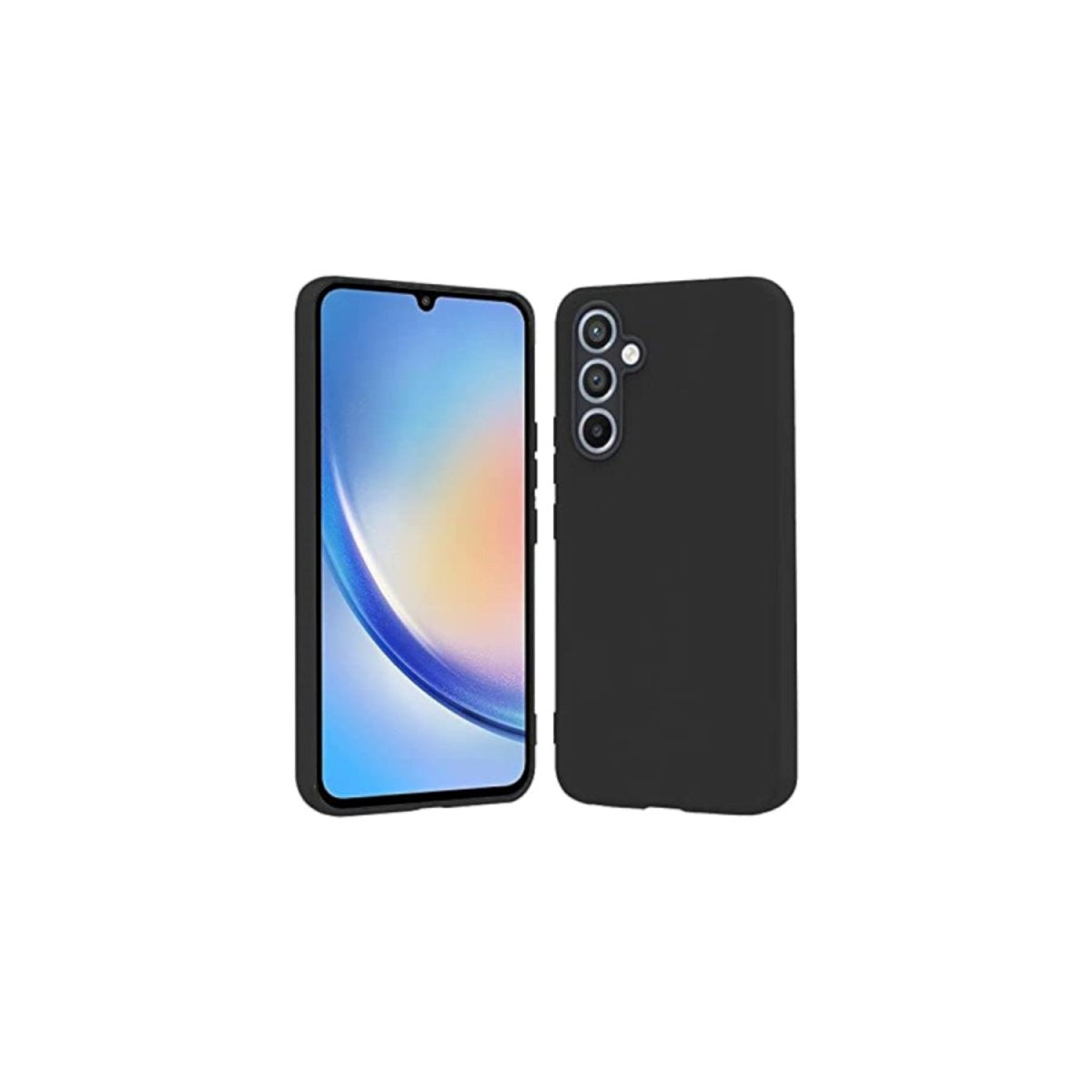 Samsung Galaxy A24 4Smarts Liquid Silikone Case CUPERTINO - Sort