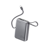 4smarts Pocket Dual Cord 22.5W PowerBank - 20.000 mAh - Space Grey
