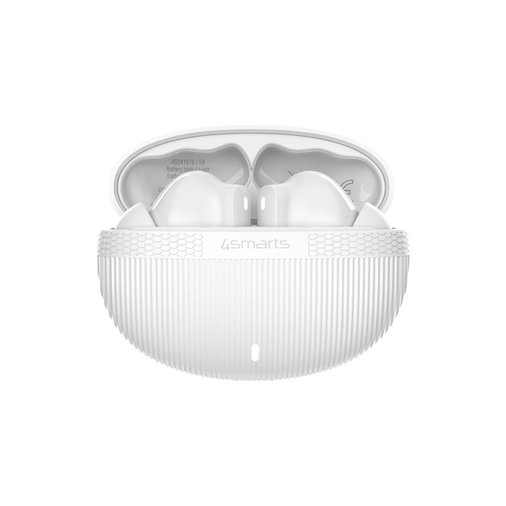 4smarts True Wireless In-Ear SkyBuds Pro Headset m. Aktiv Støjreduktion - Hvid