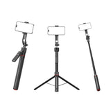 4smarts 360 AI Tripod Selfie Stick m. Ansigtssporing - Sort