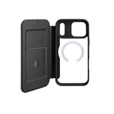 4smarts iPhone 17 Pro Max Urban Pro Cover - MagSafe Kompatibel - Gennemsigtig / Sort