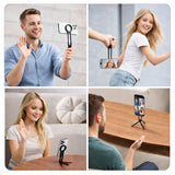 4smarts Foldbar Tripod til Telefon - MagSafe Kompatibel - Sort