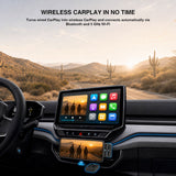4Smarts Trådløs Adapter m. Skærmdublering - Apple CarPlay & Android Auto - Sort