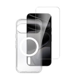 Google Pixel 11 / 11 Pro / 10 / 10 Pro / 9 / 9 Pro XL 4Smarts 360° Protection Set m. Bagside Cover & Skærmbeskyttelse - Qi2 Kompatibel - Gennemsigtig