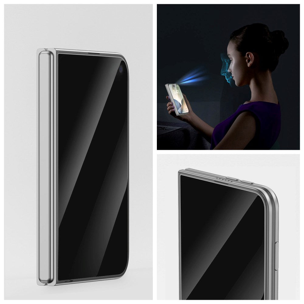 iPhone Duo 4Smarts Second Glass Skærmbeskyttelse m. Rengøringssæt & Monteringsramme - Gennemsigtig