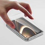 iPhone Duo 4Smarts Second Glass Skærmbeskyttelse m. Rengøringssæt & Monteringsramme - Gennemsigtig