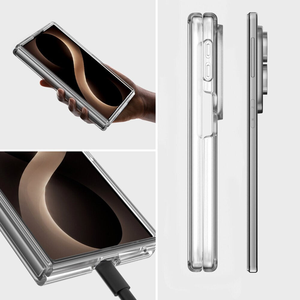 Samsung Galaxy Z Fold8 4Smarts 360° Protection Set m. Bagside Cover & Skærmbeskyttelse - Gennemsigtig