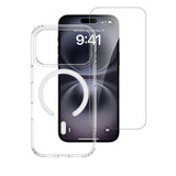 iPhone 18 Pro / 17 Pro 4Smarts 360° Protection Set m. Bagside Cover & Skærmbeskyttelse - MagSafe Kompatibel - Gennemsigtig