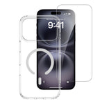 iPhone 18 Pro Max / 17 Pro Max 4Smarts 360° Protection Set m. Bagside Cover & Skærmbeskyttelse - MagSafe Kompatibel - Gennemsigtig