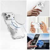 iPhone 18 Pro Max / 17 Pro Max 4Smarts IBIZA Hybrid Bagside Cover - MagSafe Kompatibel - Gennemsigtig
