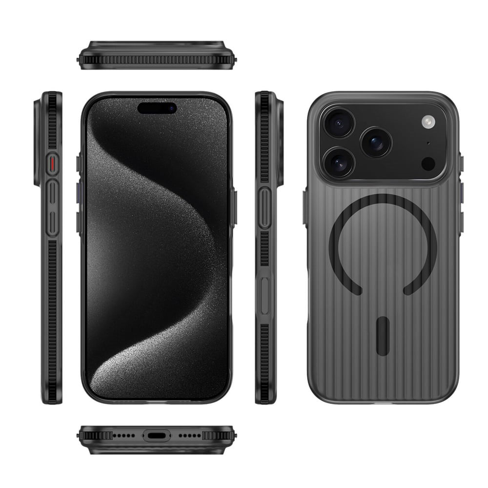 iPhone 18 Pro Max / 17 Pro Max 4Smarts Aero Bagside Cover - MagSafe Kompatibel - Sort