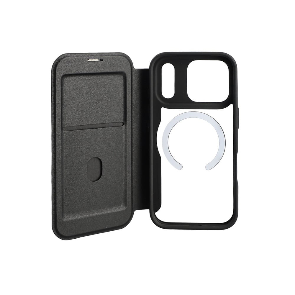 4smarts iPhone 18 Pro / 17 Pro Urban Pro Cover - MagSafe Kompatibel - Gennemsigtig / Sort