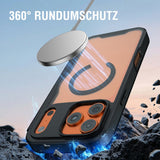 4smarts iPhone 18 Pro / 17 Pro Urban Pro Cover - MagSafe Kompatibel - Gennemsigtig / Sort