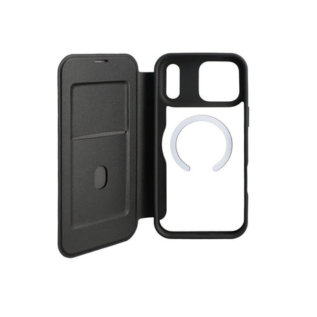 4smarts iPhone 18 Pro Max / 17 Pro Max Urban Pro Cover - MagSafe Kompatibel - Gennemsigtig / Sort