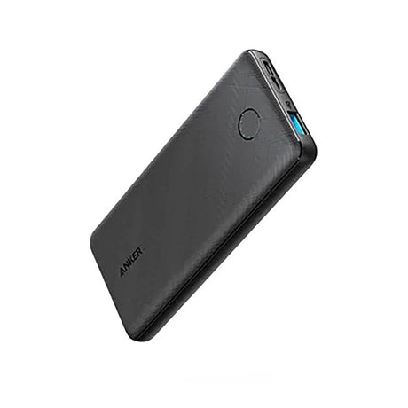 Anker Powerbank PowerCore 10.000 mAh 12W 1x USB-C & 1x Micro-USB - Sort