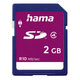 HAMA Hukommelseskort - SD - 10MB/s - 2GB