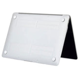 MacBook Air 13 M5/M4/M3/M2 (2026-2022) eSTUFF Hardshell Plastik Cover - Mat Gennemsigtig