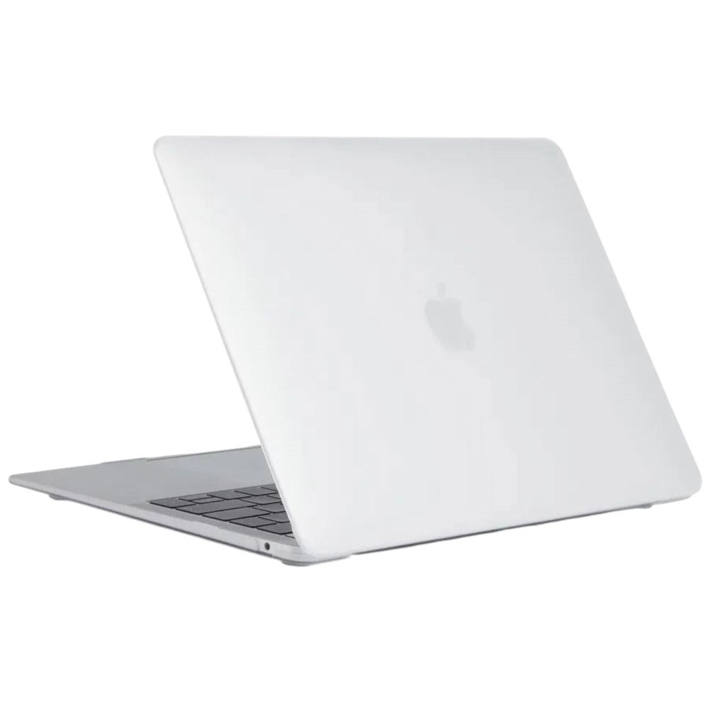 MacBook Air 13 M5/M4/M3/M2 (2026-2022) eSTUFF Hardshell Plastik Cover - Mat Gennemsigtig