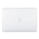 MacBook Air 13 M5/M4/M3/M2 (2026-2022) eSTUFF Hardshell Plastik Cover - Mat Gennemsigtig