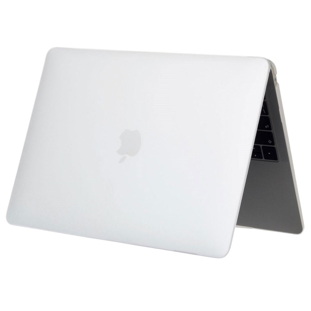 MacBook Air 13 M5/M4/M3/M2 (2026-2022) eSTUFF Hardshell Plastik Cover - Mat Gennemsigtig