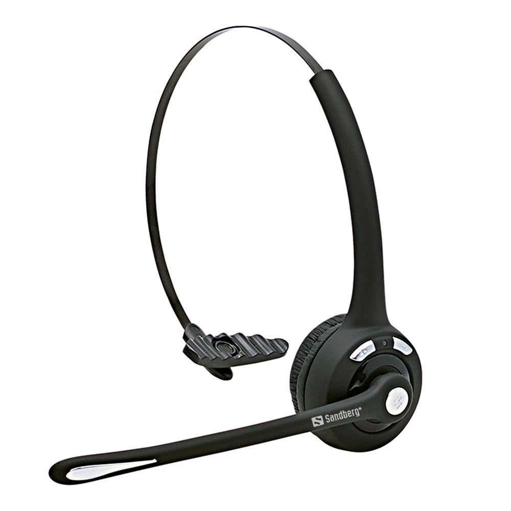 Sandberg Bluetooth Kontor Headset m. Mikrofon - Sort