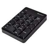 Sandberg Wireless Numeric Keypad 2 - Numerisk Tastatur - Sort