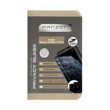 iPhone 11 Pro / Xs / X PANZER Premium Privacy Glass m. Kameralinse Beskyttelse - Sort Ramme