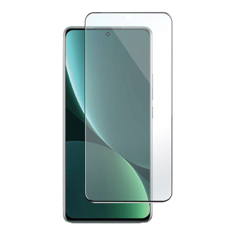 Xiaomi 12 Pro PANZER Premium Full-Fit Glass - Hærdet Glas - Sort Kant