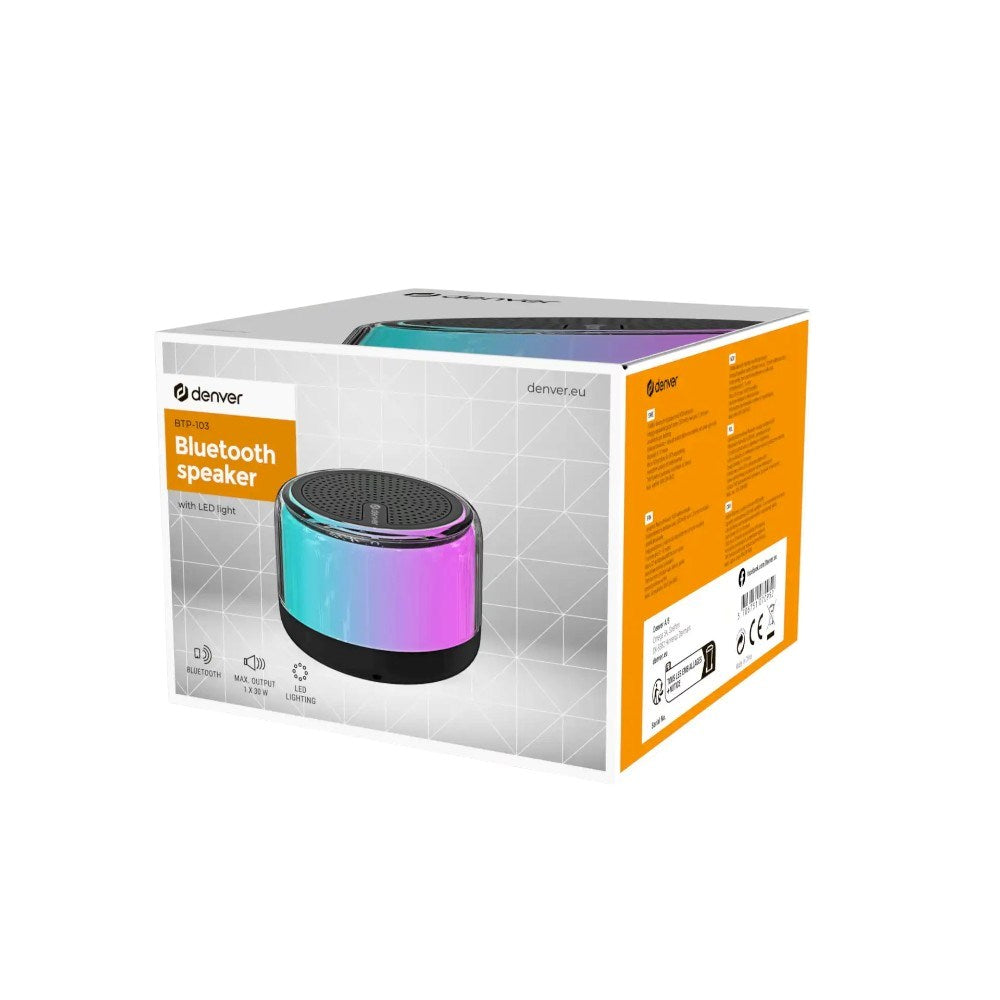 Denver Bluetooth Højttaler m. Strop - Sort