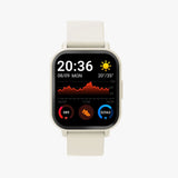Denver SWC-176BE Bluetooth Smartwatch m. Søvn- og Fitnesstracker - Silikone Urrem - Beige