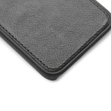 Trunk iPhone 12 Pro Max Ægte Læder Cover - 2-i-1 Design - Sort