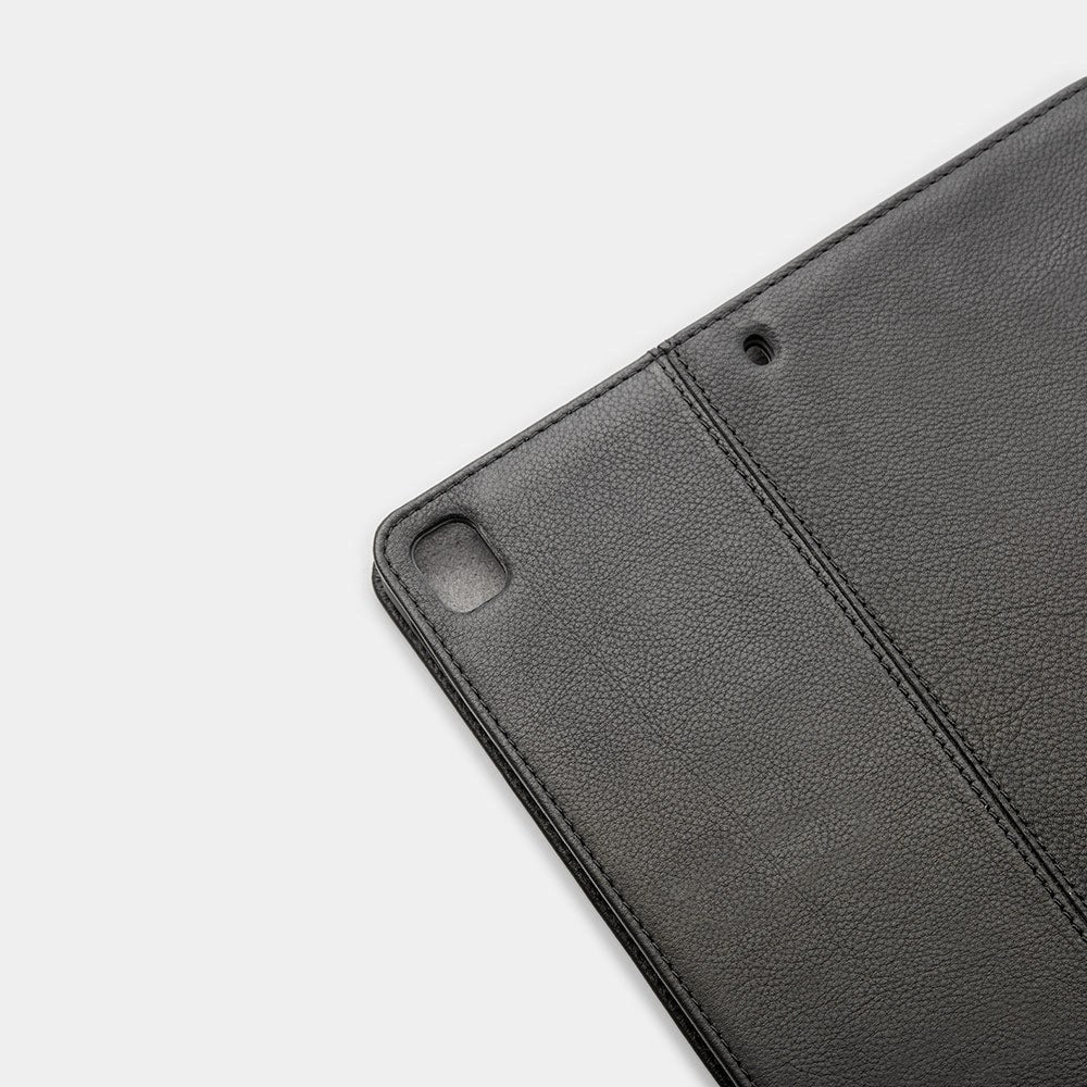 Trunk iPad Air 2022 Ægte Læder Flip Cover - Black