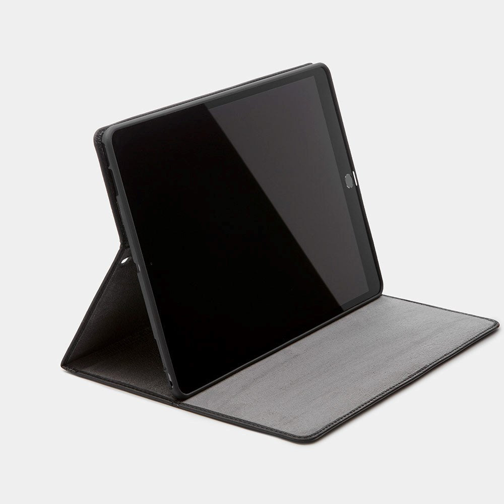 Trunk iPad Air 2022 Ægte Læder Flip Cover - Black