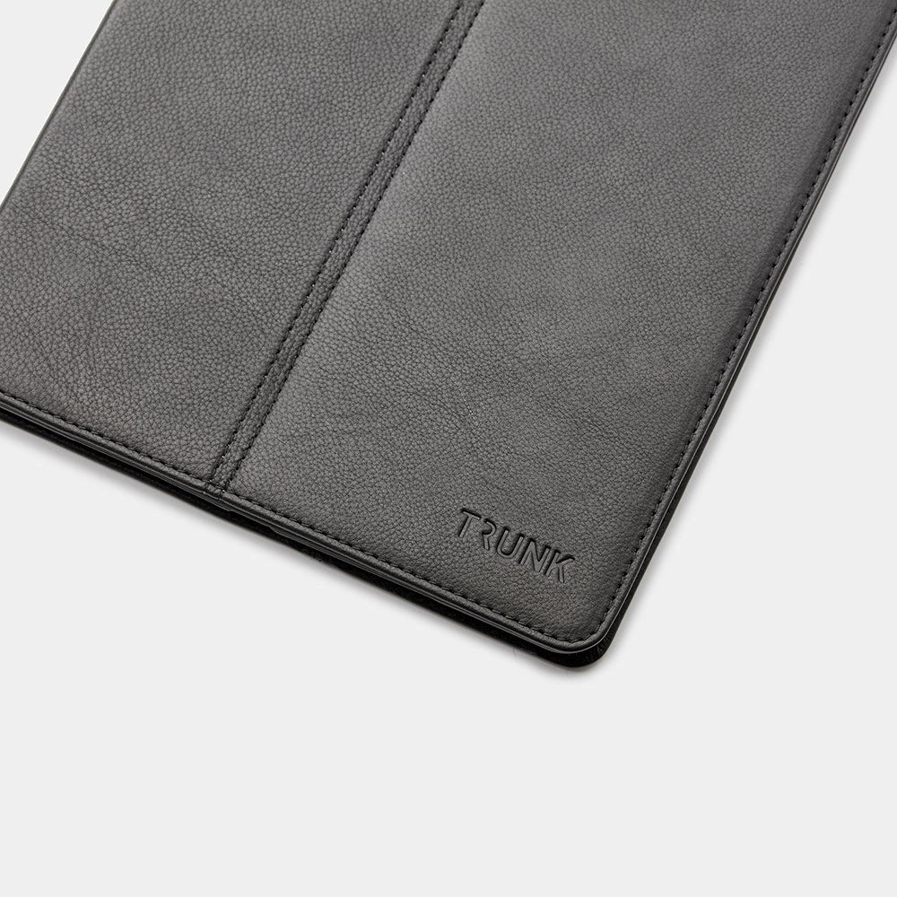 Trunk iPad Air 2022 Ægte Læder Flip Cover - Black