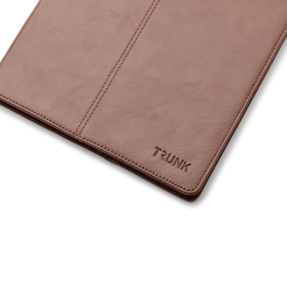 Trunk iPad 10.2 (2021 / 2020 / 2019) / Air 10.5 (2019) Ægte Læder Flip Cover - Brown