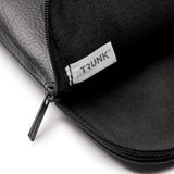 Trunk Vegansk Læder Sleeve til Bærbar PC 13" (30,5 x 22 x 2 cm) - Black Apple Peel
