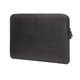 Trunk Vegansk Læder Sleeve til Bærbar PC 13" (30,5 x 22 x 2 cm) - Black Apple Peel