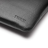 Trunk Vegansk Læder Sleeve til Bærbar PC 13" (30,5 x 22 x 2 cm) - Black Apple Peel