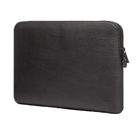 Trunk Vegansk Læder Sleeve til Bærbar PC 16" (37 x 25.5 x 2 cm) - Black Apple Peel