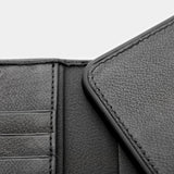 Trunk iPhone 13 Pro Max Ægte Læder Cover - 2-i-1 Design - Sort