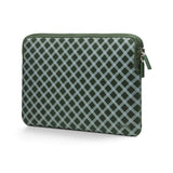 Trunk - Neoprene Sleeve - MacBook 13" (30.5 x 21.5 x 1.5 cm) - Olive Green Tartan