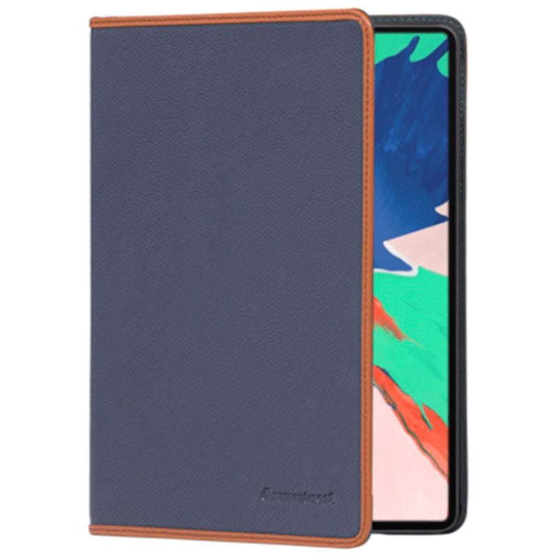 dbramante1928 - iPad Air (2019) / Pro 10.5" Copenhagen Ægte Læder Flip Cover - Pebbled Blue